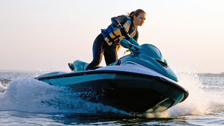 Beautiful girl riding her jet skis – TVA Community Credit Union